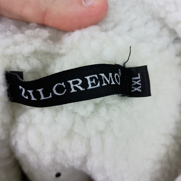 Plaid Red Black Christmas Winter Sherpa Sleeveless Vest Preppy Plus Size XXL - Picture 6 of 10